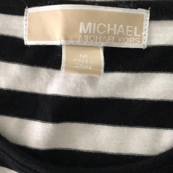 Michael Kors stripped black and white body suit. Size M. - Picture 8 of 8